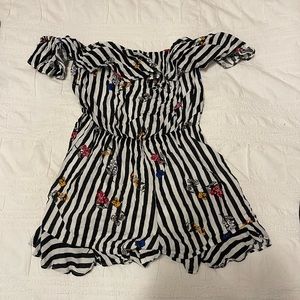 Off-the-Shoulder Romper